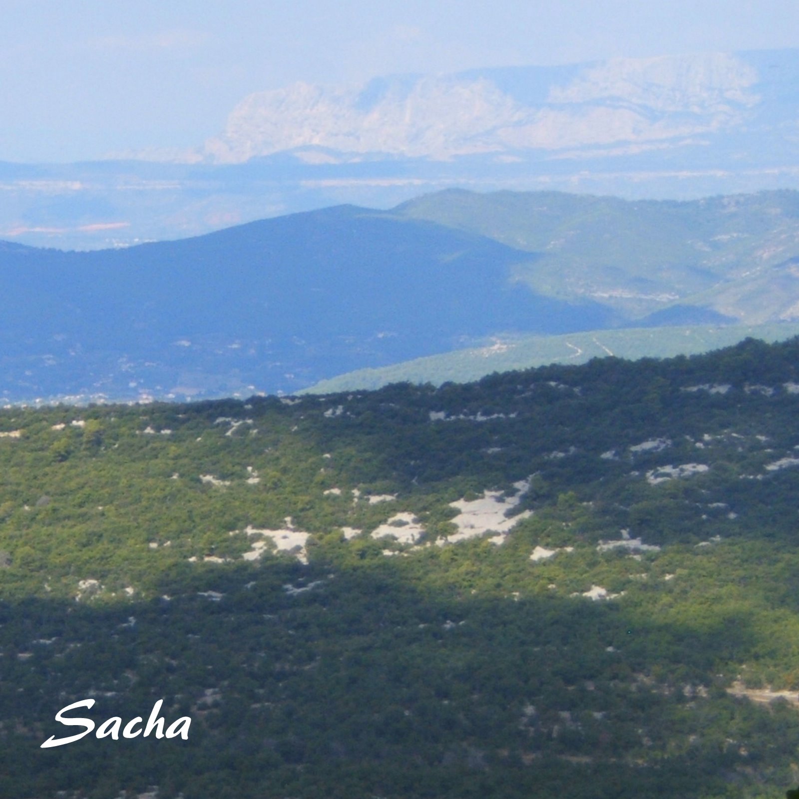 Un jour....Une photo ! Le massif de la Sainte Baume , la Sainte
