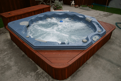 The Backyard Toystore's Custom Hot Tub Installations: Beautiful 6