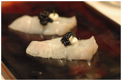 crudo and caviar