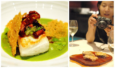 alaskan halibut and spring peas