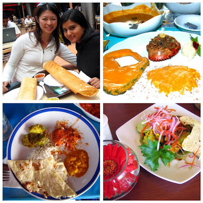 Dosas and Goan cuisine