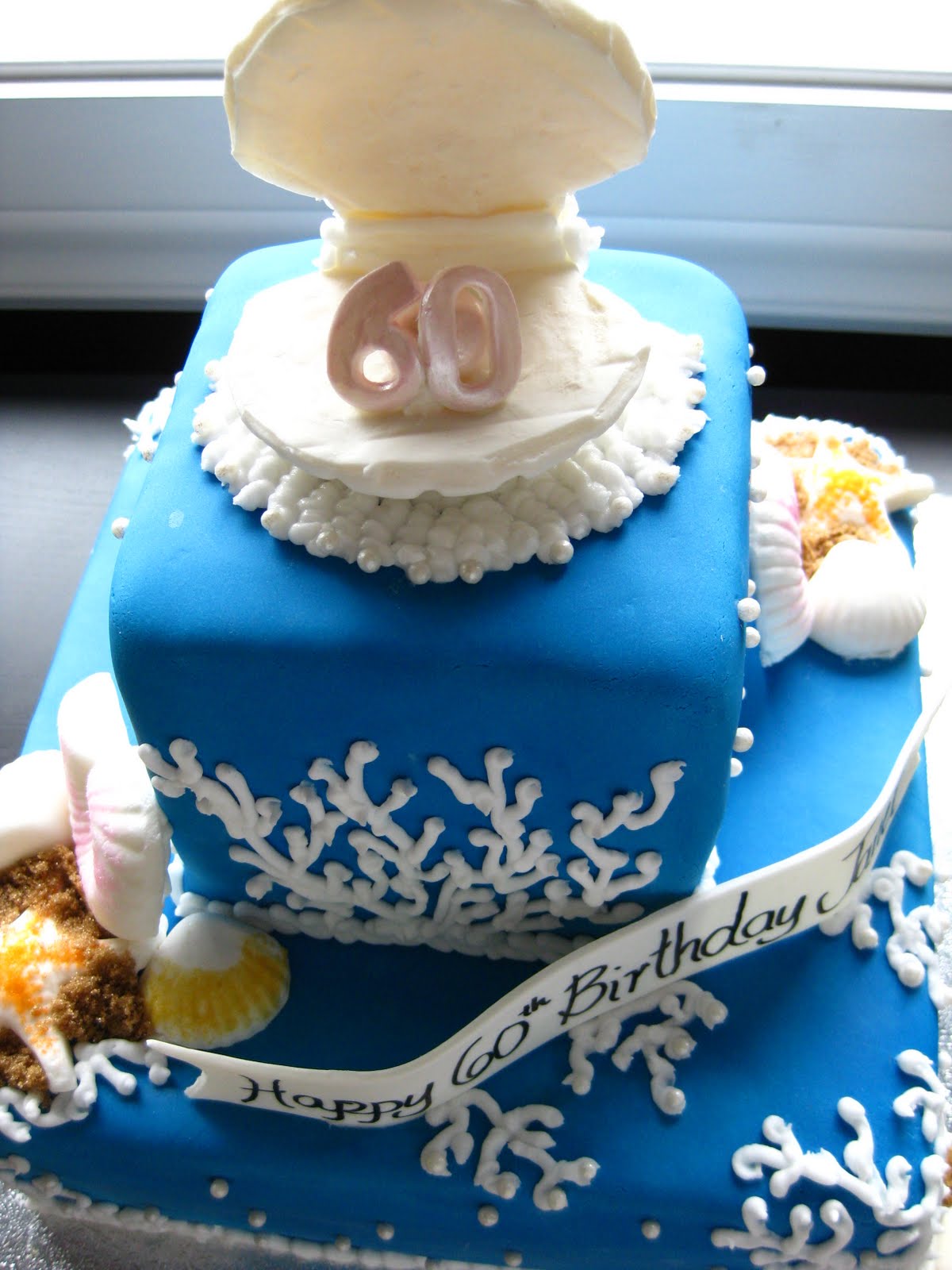 ROXIECAKES Vancouver: Ocean Themed Birthday Cake
