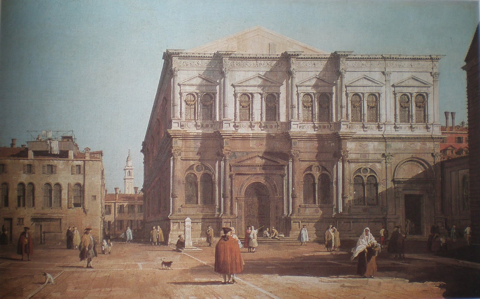 Venezia Canaletto e Scuola Grande di San Rocco