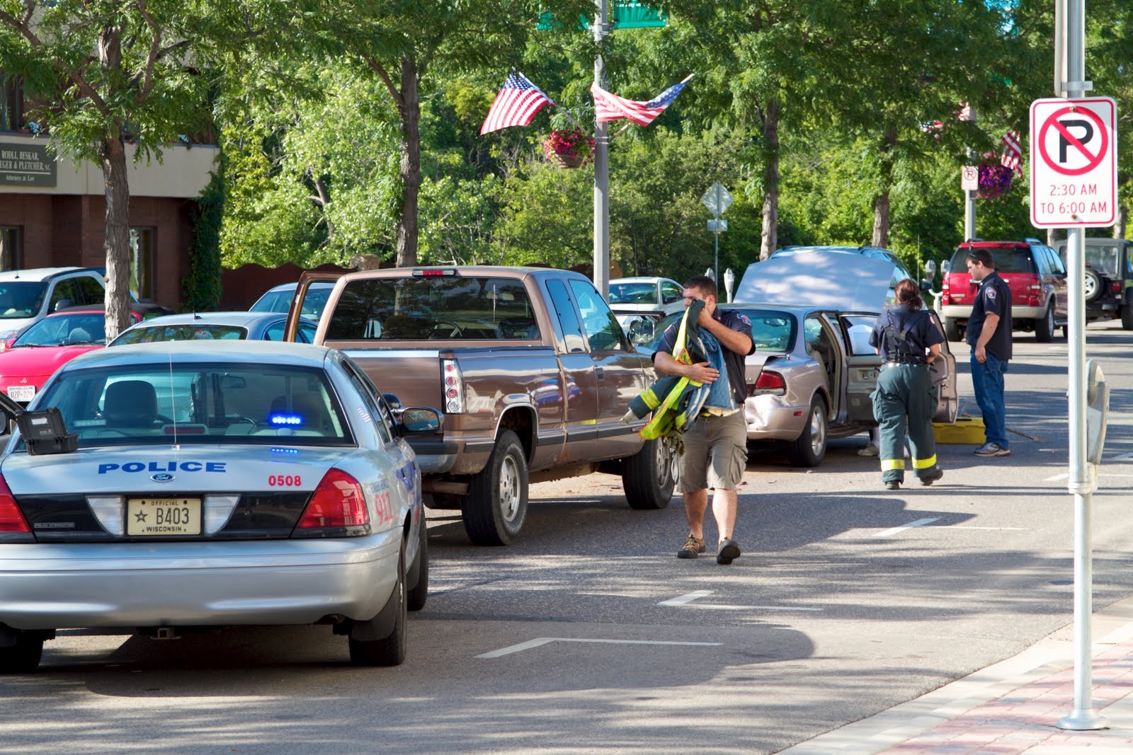 River Falls, WI Daily Photo River Falls Days, Friday Accident