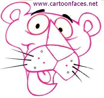 Pugna Warcraft: Make a happy face picture of cartoon Pink Panther