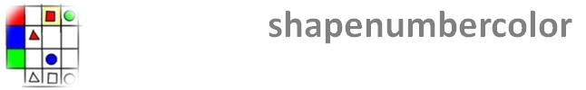 shapenumbercolor
