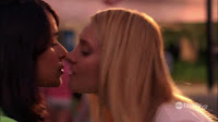 GREEK Spencer Grammer and Dilshad Vadsaria, Lesbian Kiss video