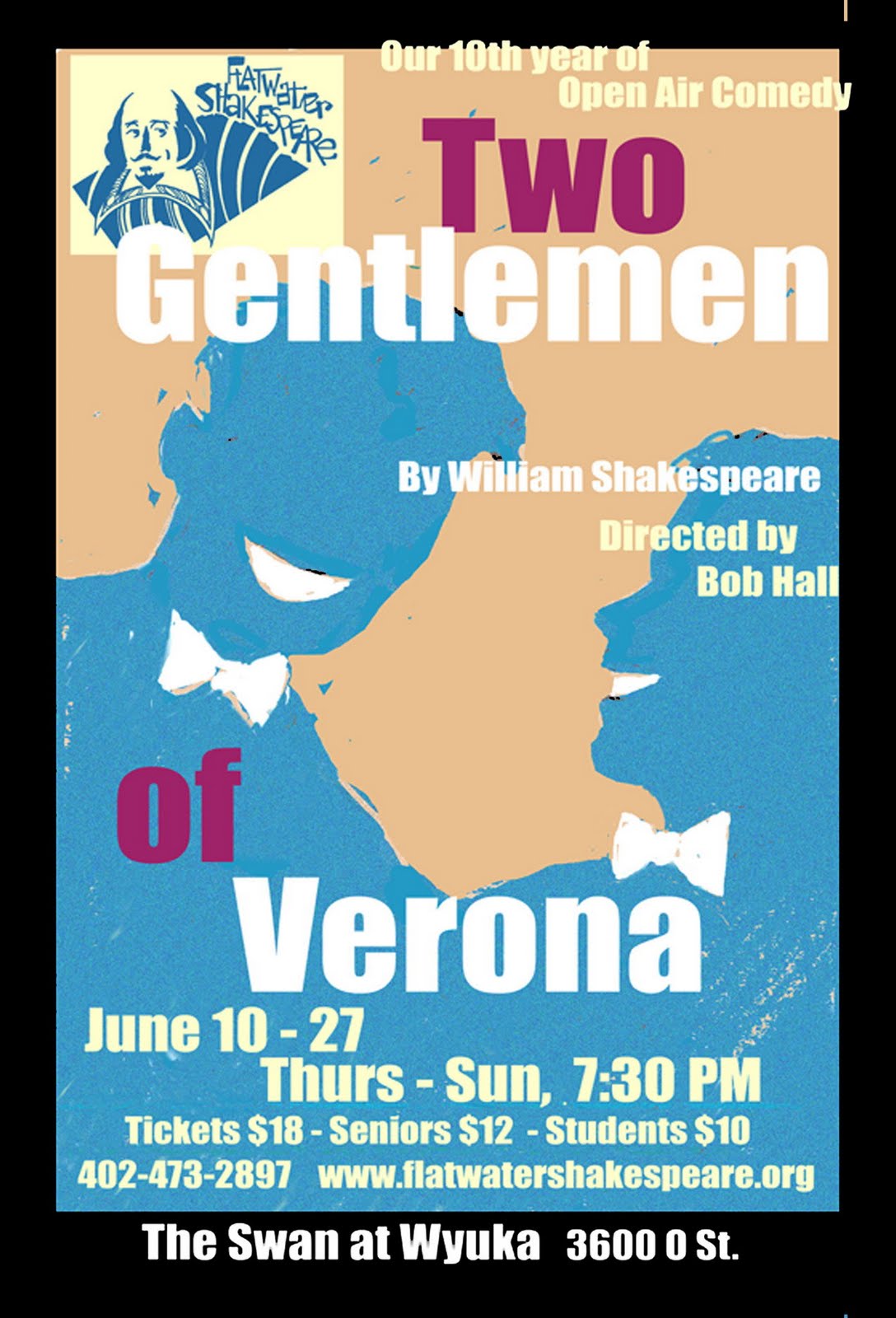 Flatwater Shakespeare's Blog News May 2010