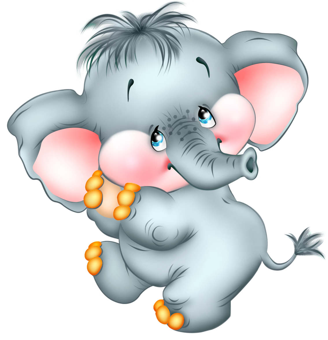 free cute elephant clipart - photo #46