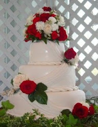cake roses tier three cakes rose round