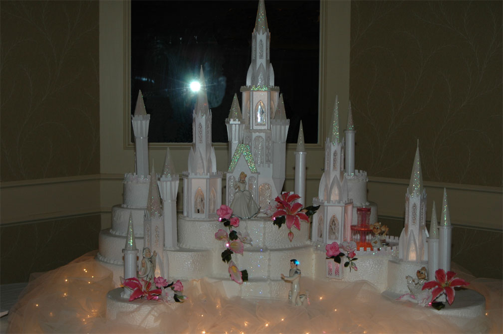 The Dream Wedding  Inspirations castle  wedding  cakes 