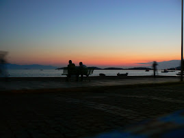 Foça'da gün batımı