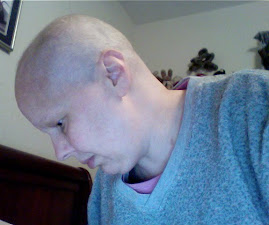 Hair growth, 1 month after chemo