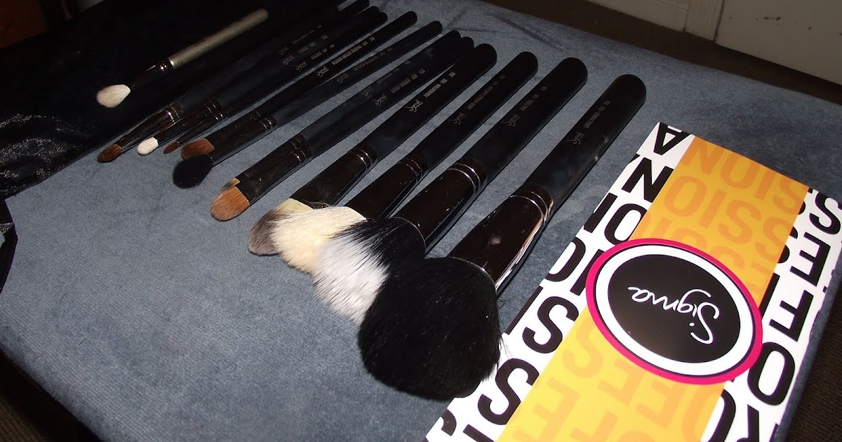 Oddlooksmakeup and Beauty Sigma Brush set!!