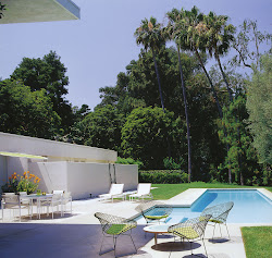 pool modern swimming mid century california garden landscaping gary cooper roman piscina landscapes holmby hills homes patio celebrating space architect