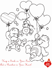 MarginalPost: Care Bear Coloring Page