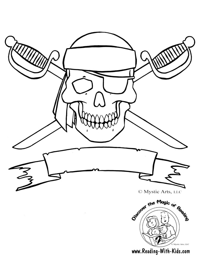 pirate coloring pages templates - photo #6