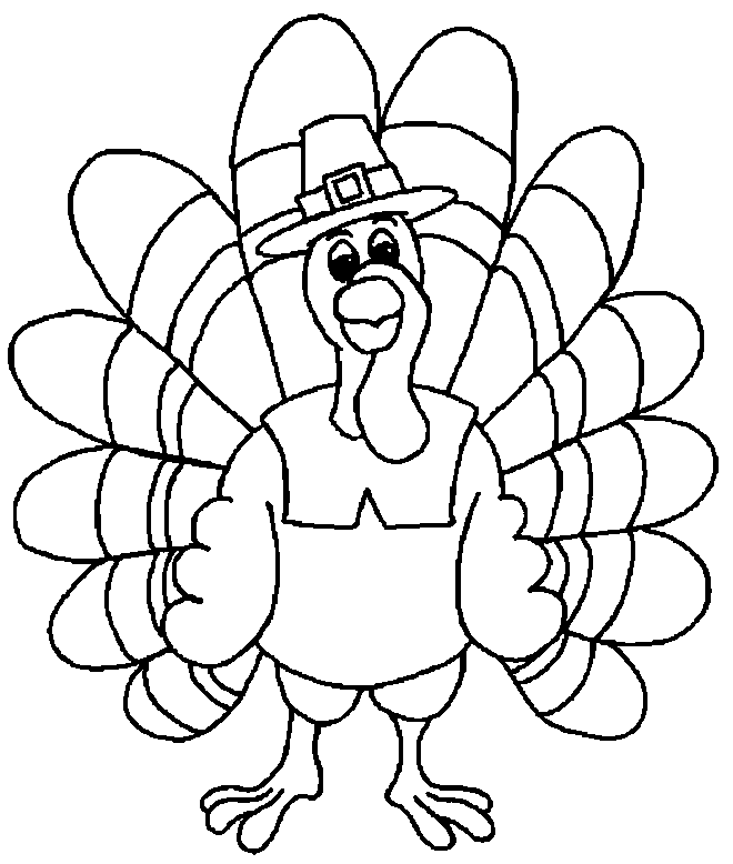 images of thanksgiving coloring pages - photo #10