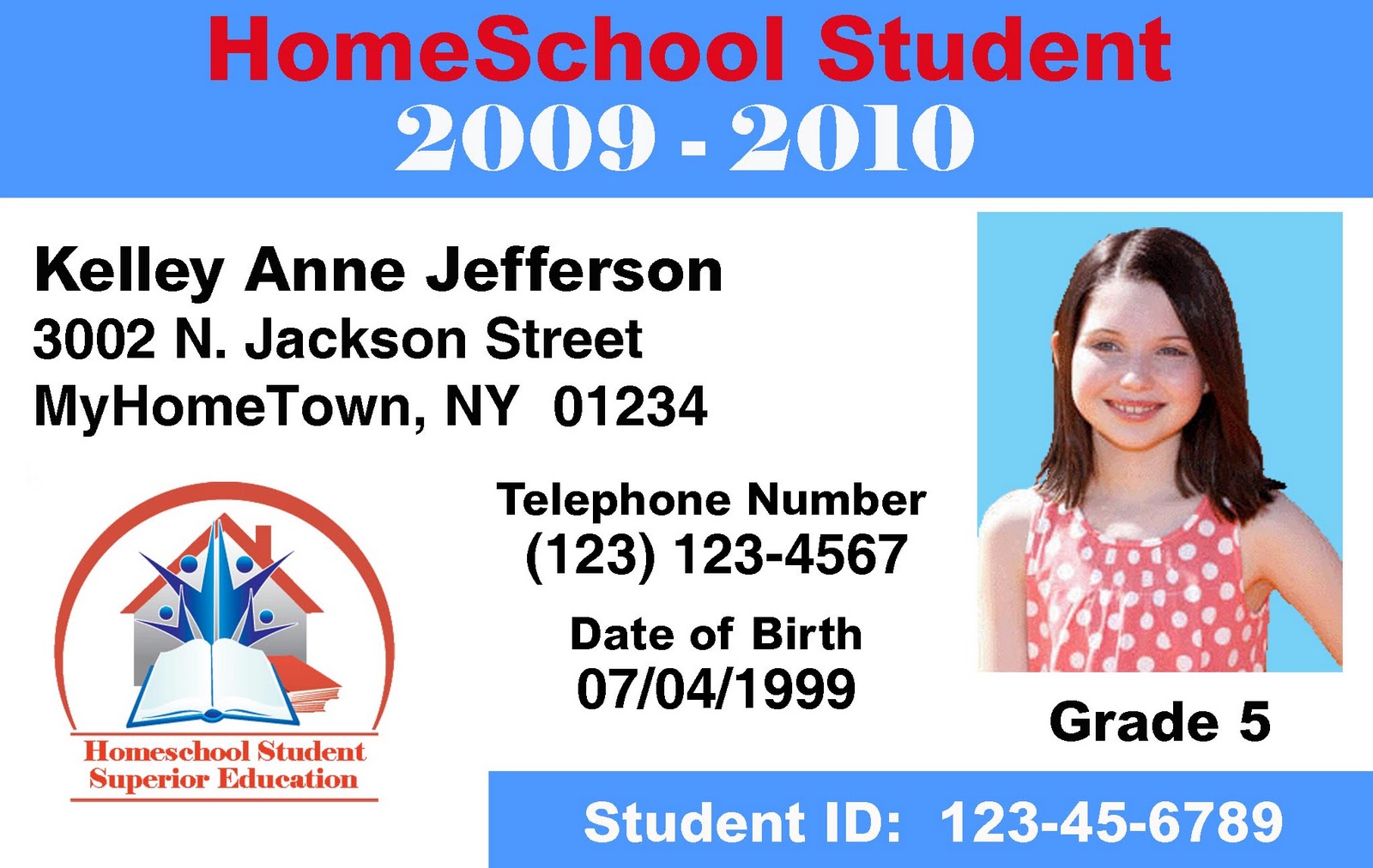 Make ID Cards & ID Card Printers Home School Templates ID
