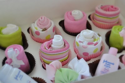 Bebekler için Cupcake hediyelikler