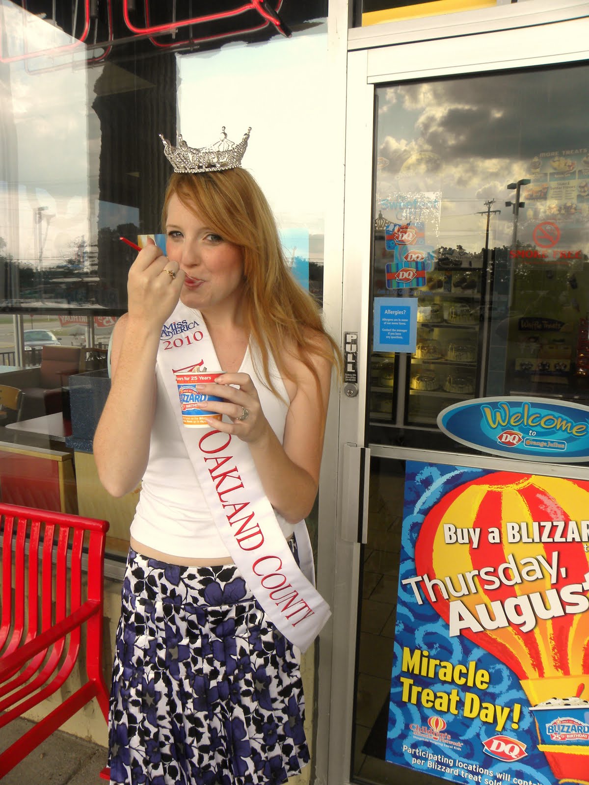 The Journey of Miss Oakland County CMN Dairy Queen Miracle Treat Day!
