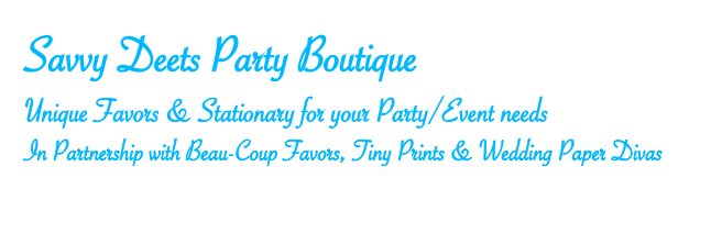 Savvy Deets Party Boutique