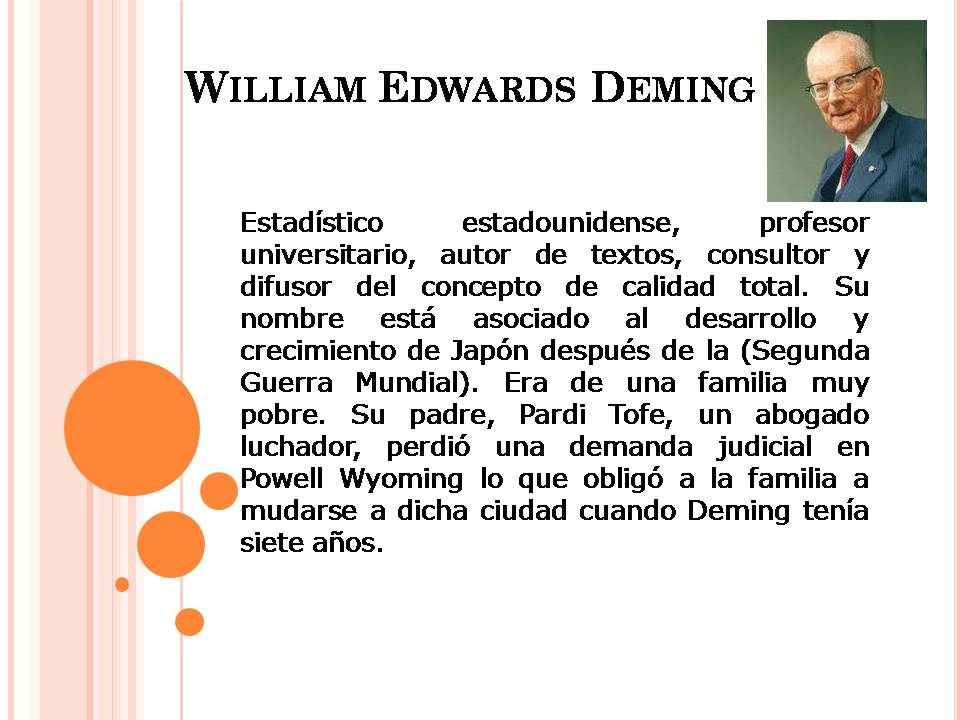William Deming William Edwards Deming