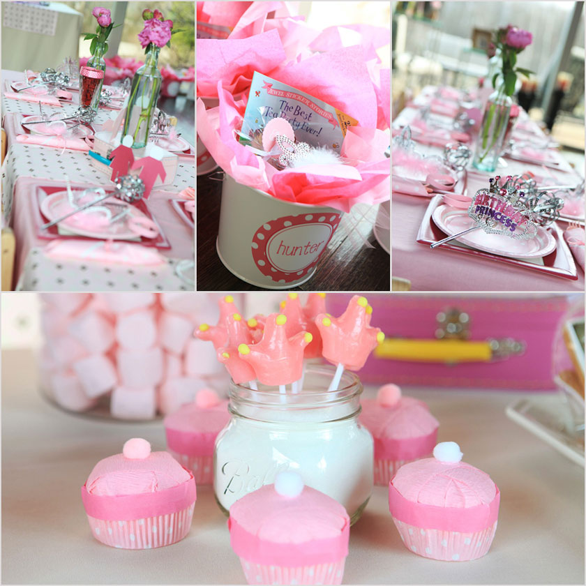 Daisy Pink Cupcake Princess  Party  