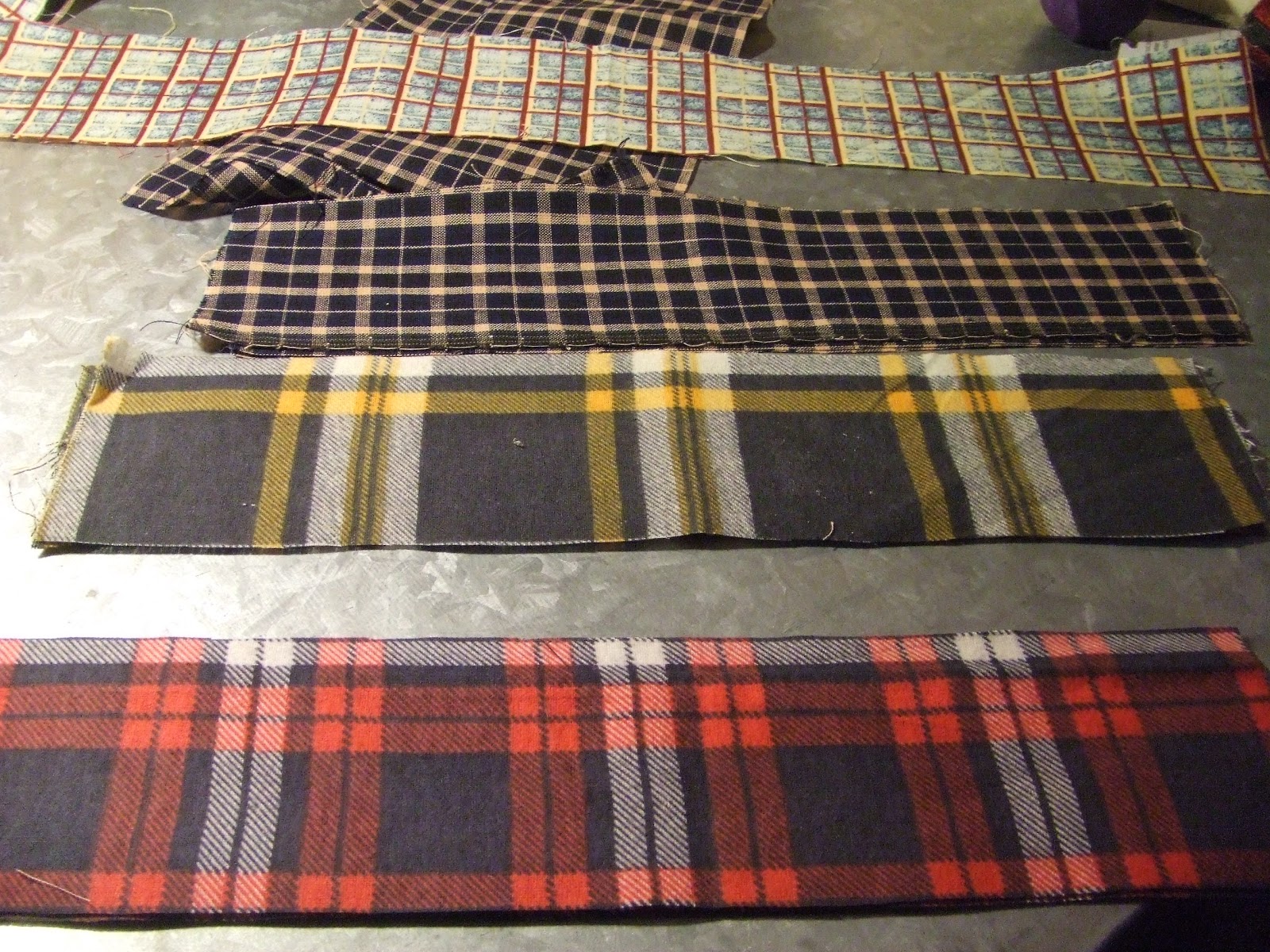 Describe Happy: Plaidly Manly Quilt