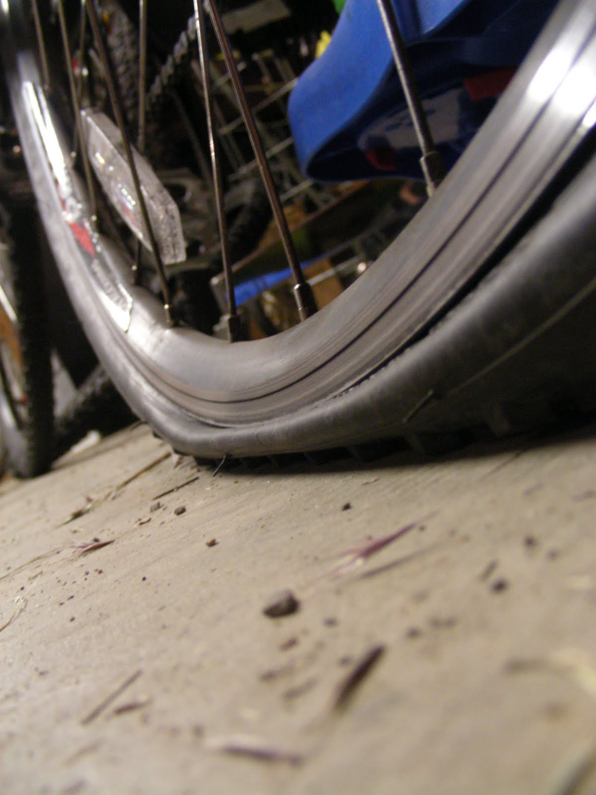 pinch flats mountain bike