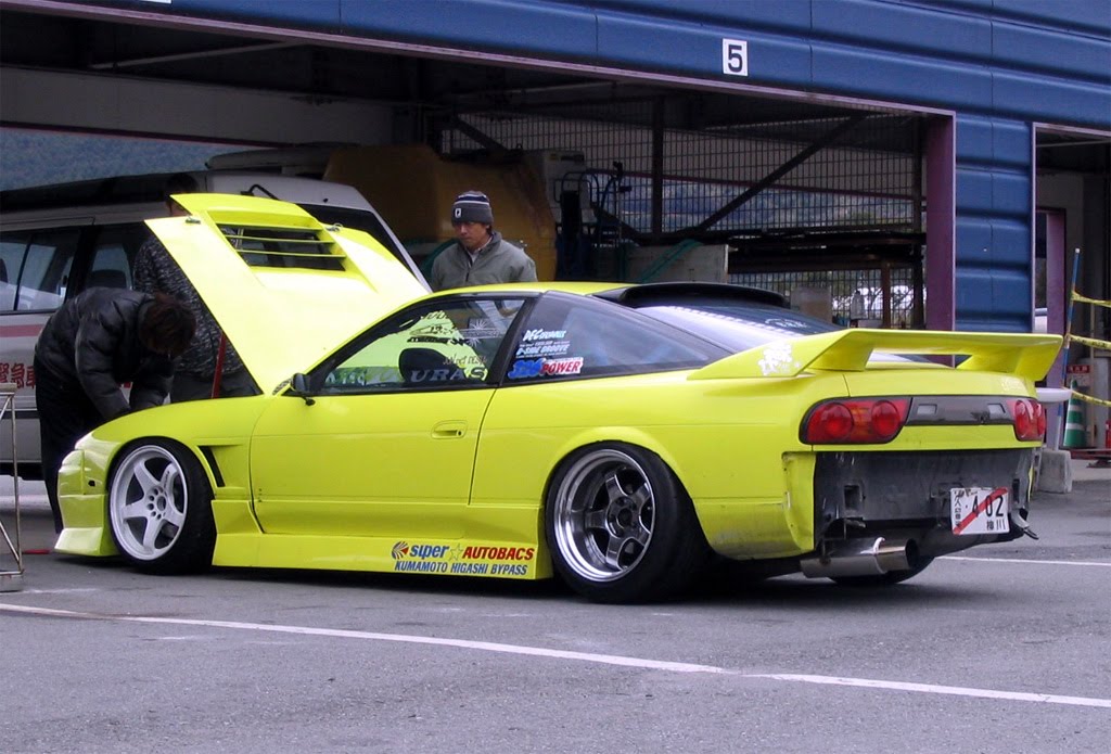 Nissan Silvia s13 спойлер