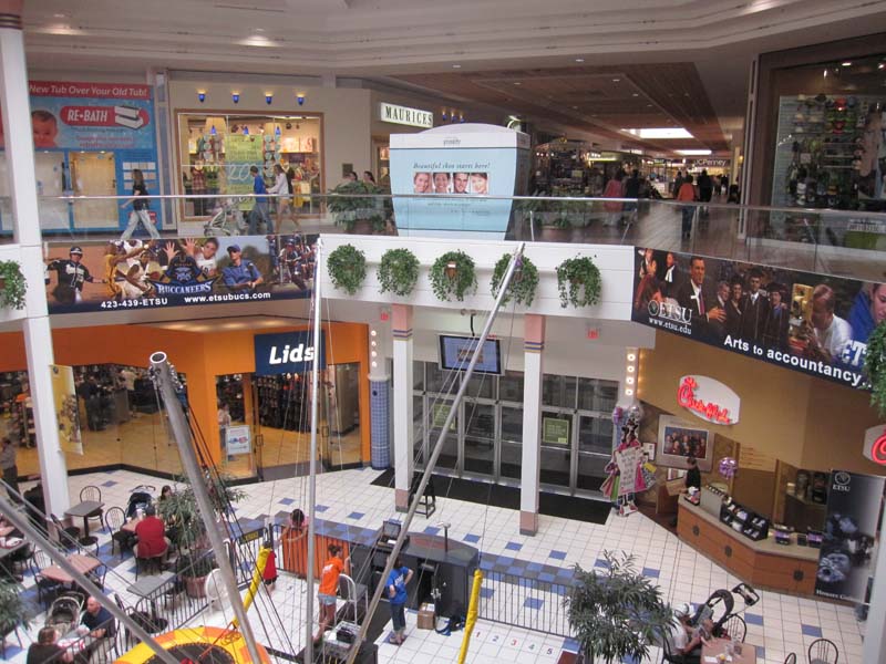 Sky City Retail History The Mall at Johnson City/Miracle Mall Johnson City, TN