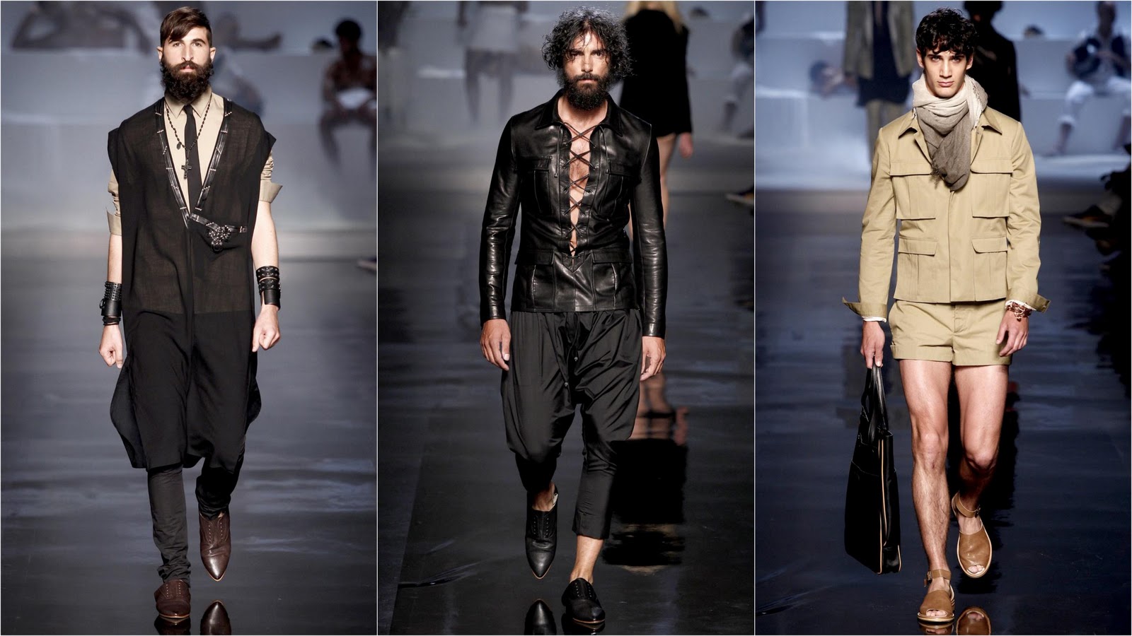 Jean Paul Gaultier Spring 2011 Collection | Male Extravaganza