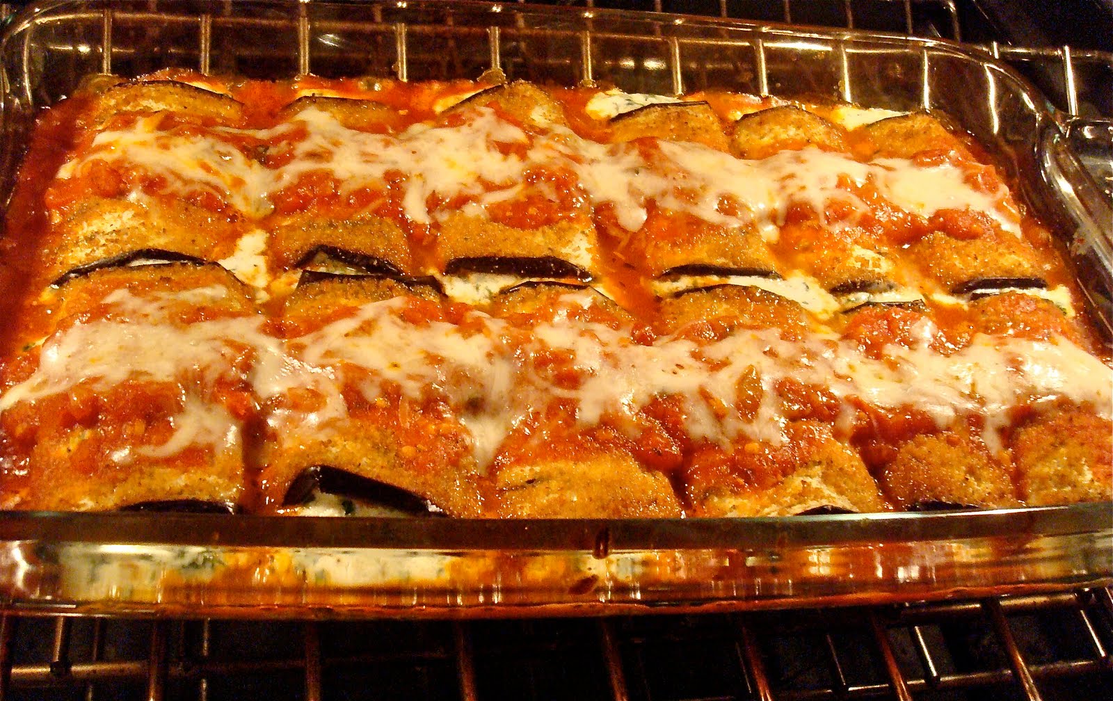 Beach Eats Eggplant Rollatini