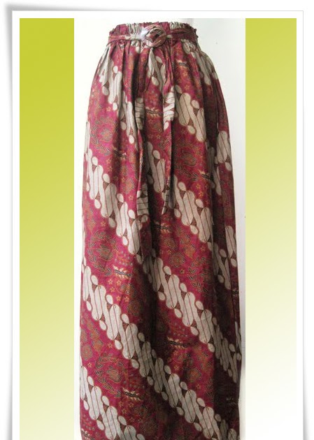  model rok batik panjang untuk orang gemuk Ide Terkini 48+ Rok Batik Muslimah