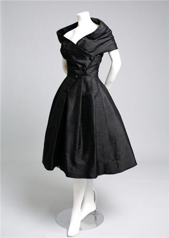 What are they wearing now: Vintage 50s Christian Dior couture on ...