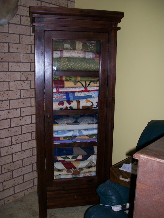 Robynne's New Quilt Cupboard