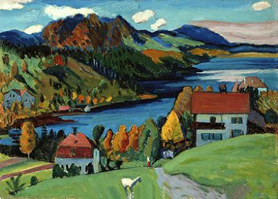 Resultado de imagen de gabriele münter obras de arte