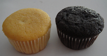 Vanilla & Choc Muffins in Paper Cup