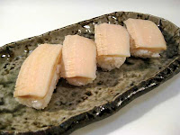 竹の子の糠漬け寿司