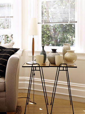 end tables, set side by