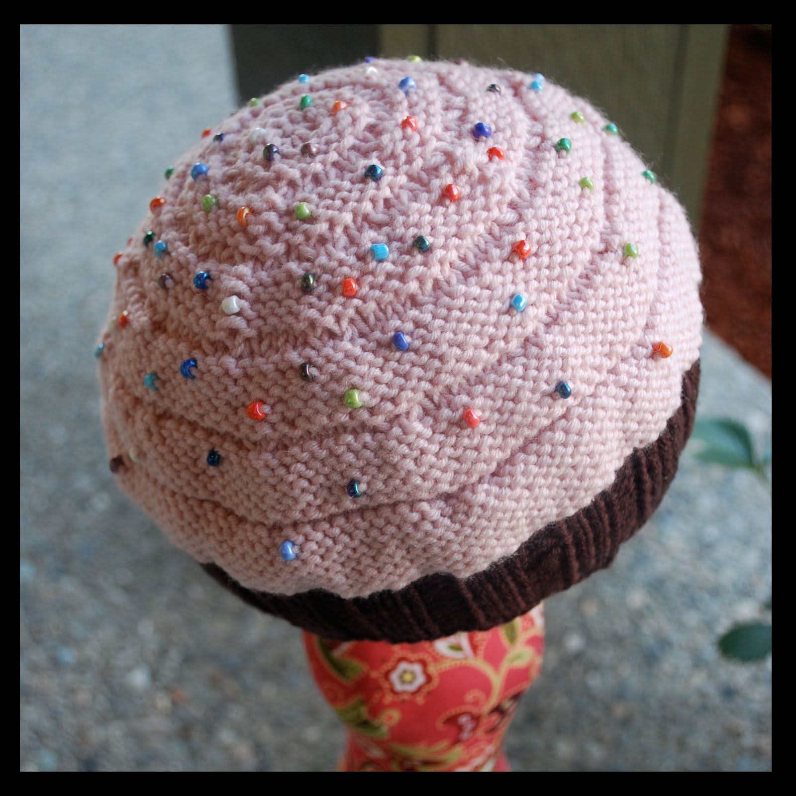 Nip Cancer Girls Knit Cupcake Hat Take Two nip-cancer-girls-knit-cupcake-hat-take-two