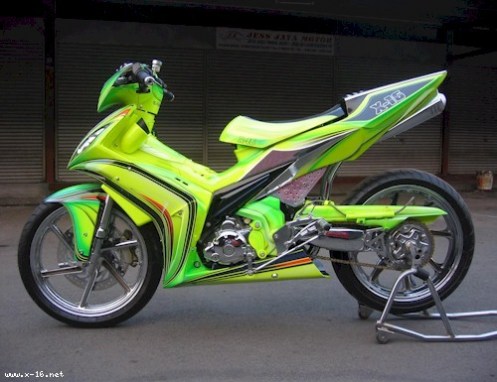 Kasmu Web Modifikasi Jupiter Mx 135 Warna Hijau Stabilo
