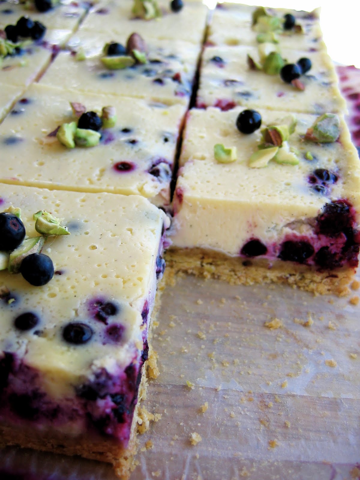 Huckleberry & Chevre Cheesecake Squares Recipe | 20 Recipes To Make With Goat Milk