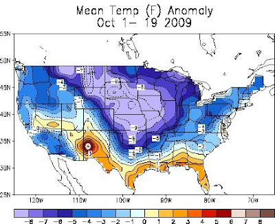 >Warming and Storming pattern begins after Germany hits -24C for coldest October night on record!