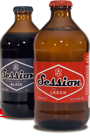 Red's Roost: Beer is in Session: Session Premium Lager and Premium Dark