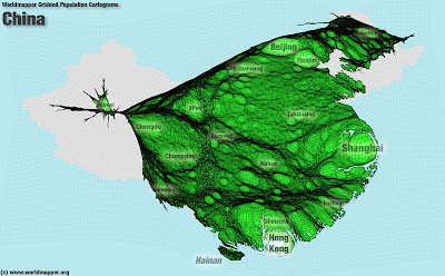 China Population Map