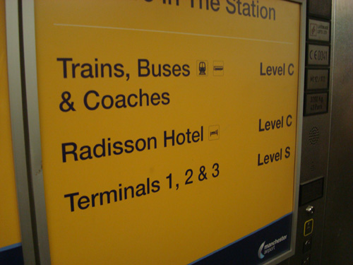 Buses From Manchester Airport Buses From Manchester Airport, Manchester, UK.