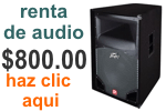 renta de audio en monterrey