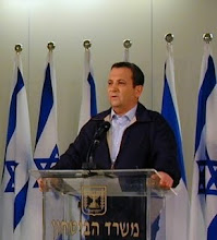 Israel Defense Minister Ehud Barak